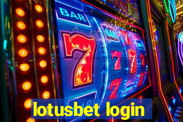 lotusbet login